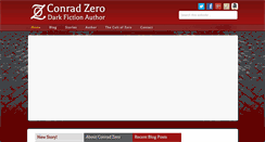Desktop Screenshot of conradzero.com